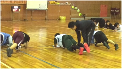 あんしんクリニックバスケットボールスポーツトレーナー