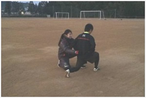 あんしんクリニックサッカースポーツトレーナー